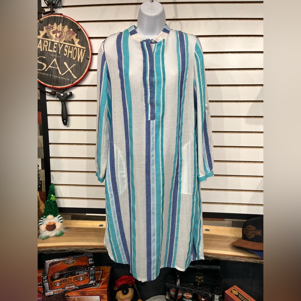 Soft Surroundings shirt dress size small petite - Picture 2 of 9